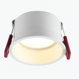 Empotrable 9W 3000K LZ-HG720 LED 75 mm blanca recesada frost 85-265V