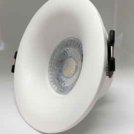 Emp. fija GU-10 TS89 RECES. WH blanco Ø 75 mm (85*32) Aluminio