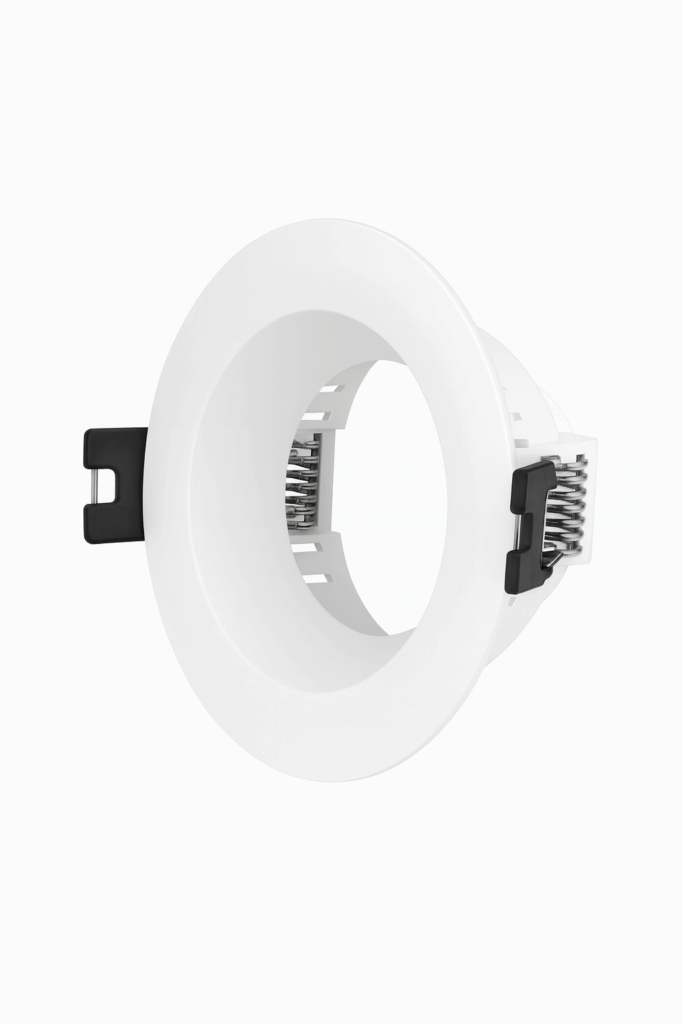 Empotrable fija GU-10 Ø D27325 recesada WH blanca Ø 70 mm (85*35) POLY ROOMLUX