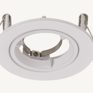 Emp. fija GU-10 TS15 Ø WH (BLANCO) Ø 75 mm (82*32) ALUMINIO EVOLIGHT