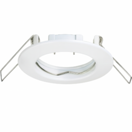Empotrable fija MR-16 TS14 WH G5.3 fija Ø 65 mm (78*20) blanco de aluminio EVOLIGHT