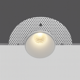 Emp. FIJA Ø CS59R GU-10 RECES. SIN BORDER (TRIMLESS) BLANCO