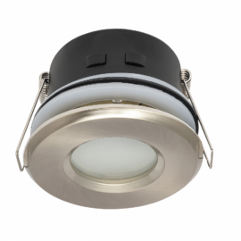 Empotrable GU-10 TS-75 SN IP-65 82 mm ( 70mm) acero para baños