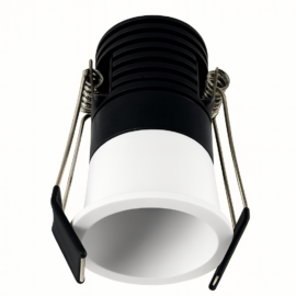 Emp. mini 12w LCS7260-12 WH recesada LED Ø 3000K blanca Ø 50MM (60*82) 30° 100-240V