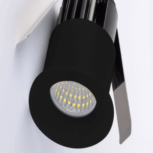 Emp. mini 5W LCS7240R-5 BK 3000K negro Ø 35MM (40*59) 30° 100-240V ALUMINIO