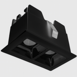 Emp. lineal 4w 3000k 67X37mm BLANCO/NEGRO 15° recesada 85-265V LZ-XD600