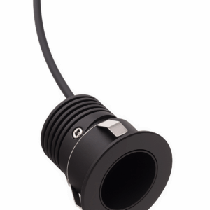 Emp. mini 3W 22mm 3000K negro recesada 100-265V (15 mm) LZ-MN5000