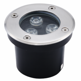 Empotrable de piso 3w 0419/LCW3420 INOX 3000K 80mm W X 75mm H 85-265V