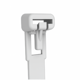 CABLE TIE BLANCO 18`` REUTILIZABLE CHS-