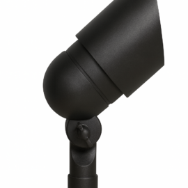 Lampara de JARDIN GU-10 JT-15105 ALUMINIO CON PUYA PLASTICA