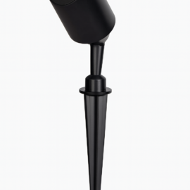 Lampara de jardin GU-10 LCD0120-GU-10 con puya 60*346 IP-65 de FIBRA DE VIDIO