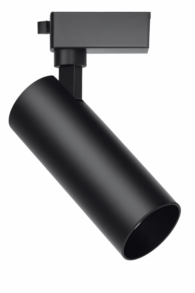 Foco riel 12W 3000K negro 960lm 30° 85-265V 2 lineas 70*118 mm LZ-LS207