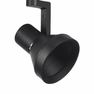Foco riel E-27 TG08 DOS FASES PAR-30 negro Acero 113 x 250 mm