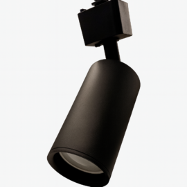 Foco riel GU-10 NEGRO 2 LINEAS LX