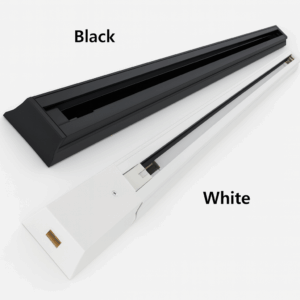 Riel 1MT. 2 CONECT. NEGRO DJT0237 METALICO