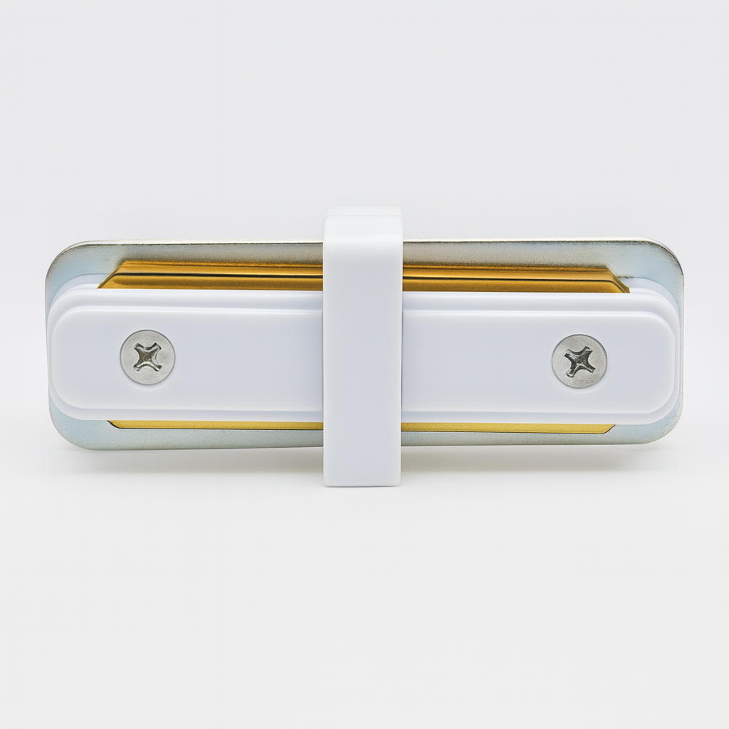 Union para riel 2 contactos T21D06 blanco