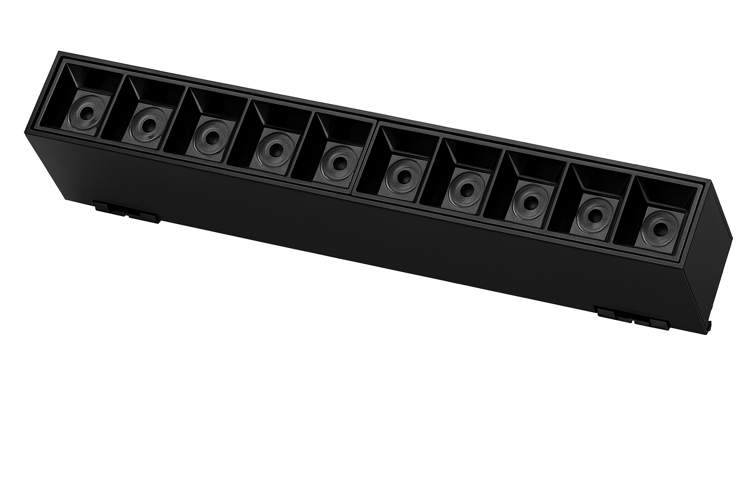 Lamp. correa 24w LRX0422-24 3000K 24° 48v 537 mm recesada magnético