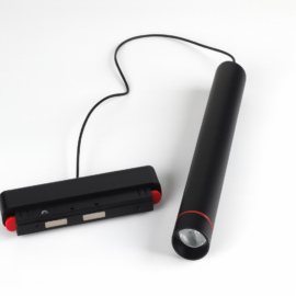 Lamp. mag. riel 6w suspendido TX1640A-6 BK magnética 3000k 270 lm 48V negra PRIMIUM