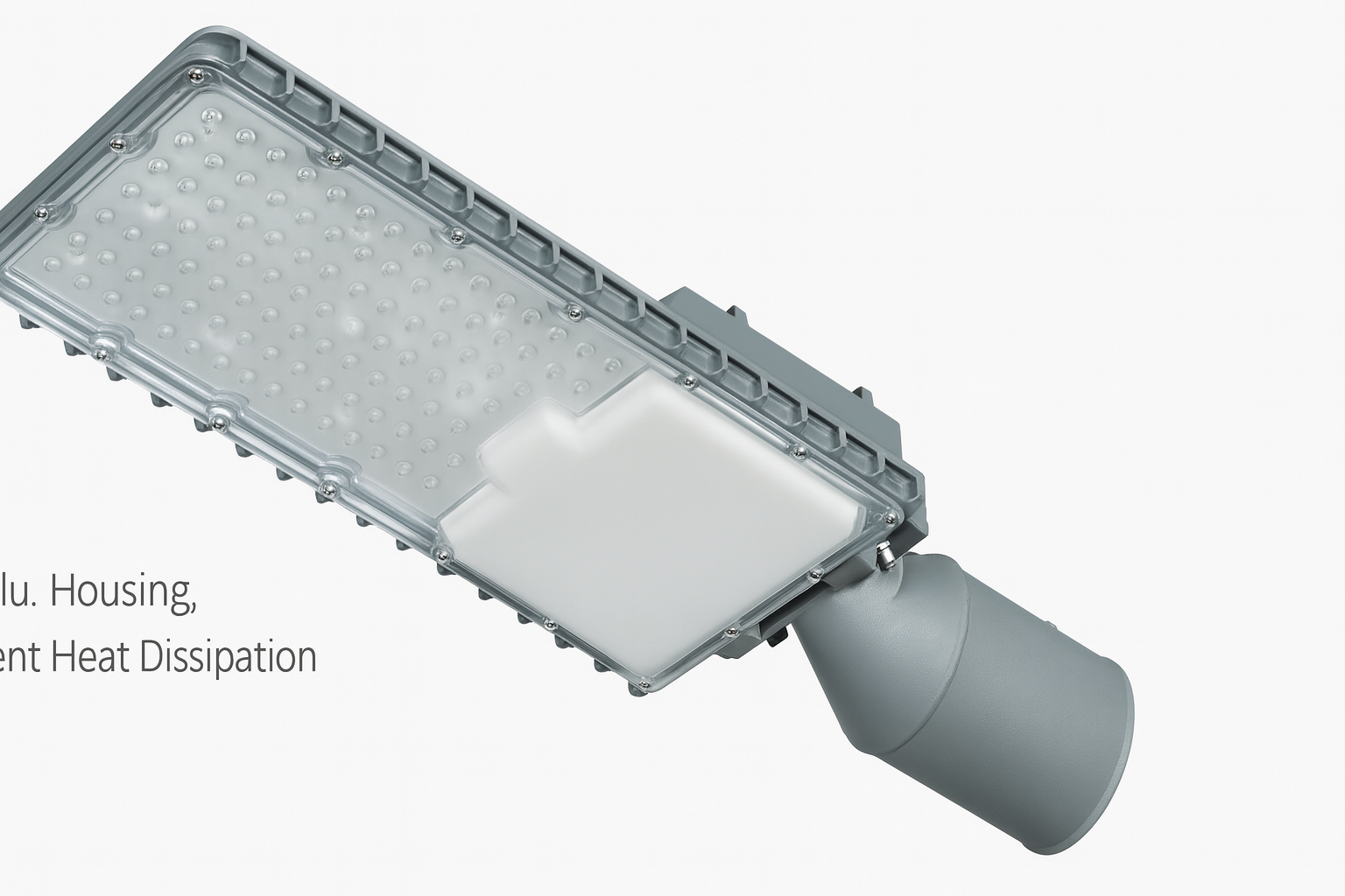 Lamp. de calle LED 100w 6500k 120/277v 10000lm B47776-1 IP-65 ROOMLUX