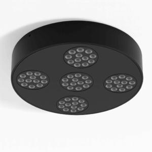 Lámpara superficie 30w 4100K BY-X103 Negra ultrafina 300x39mm 100-245v 60hz negro plano 36º