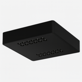 Lámp. superf. 30W 4100K BY-X105-2 blanco ultrafina 200x158x39mm plano 36º 100-265v 60hz