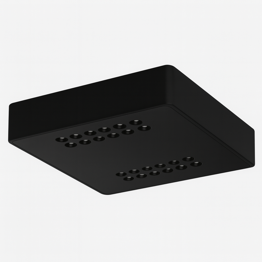 Lámpara Superficie 30W 4100K BY-X105-2 blanco ultrafina 200x158x39mm plano 36º 100-265v 60hz