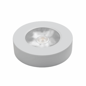 Lamp. superf. B27702 WH Ø LED 3W 3000K BLANCO Ø 75mm x 17mm 35° 100-240V ALUM.