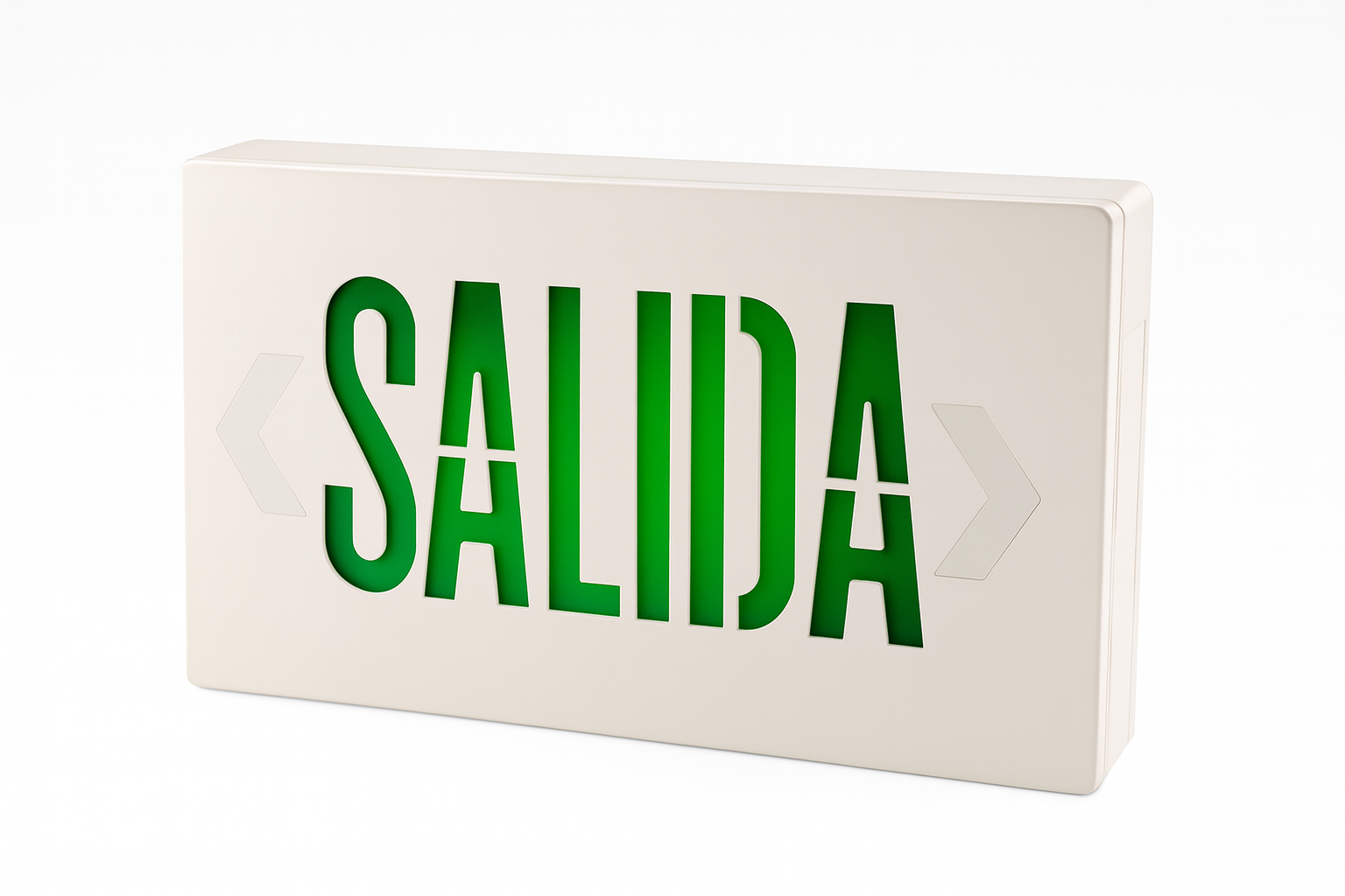 Lamp. emergencia SALIDA VERDE ROOMLUX G68300 120/230V 2 CARAS