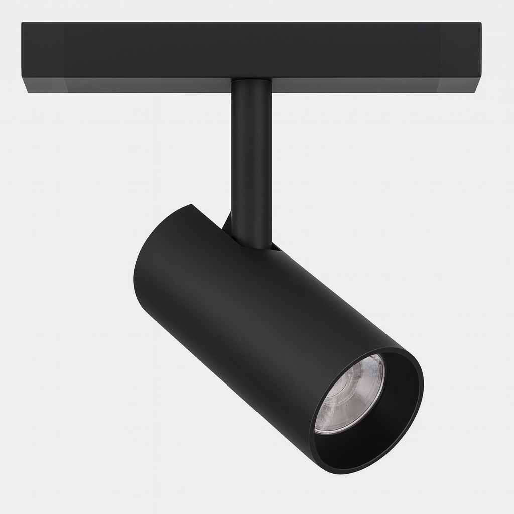 Foco magnético riel 7W 3000K LZ-QJ218 24º DC48V 70*160 mm