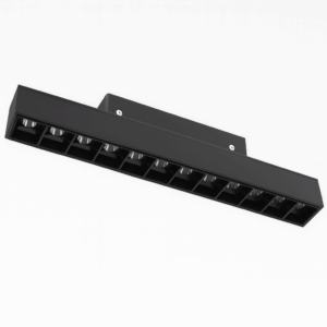 Lamp. mag. riel 12W 220mm 3000K 24° 48v recesada magnetico