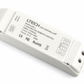 CONTROLADOR LED R4-5A CV RGB 12-24V 3A*4CHG MAX 12A 144W/288W/ INALAMBRICO