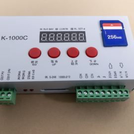 CONTROLADOR K-1000 PARA CINTA RGB DMX512 DE 50 MT
