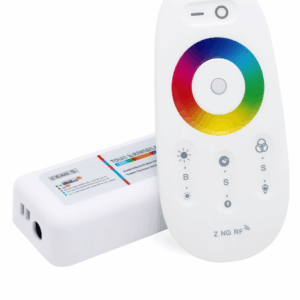 Controlador remoto RGBW 24a 288w/576w 12v/24v 2.4 g para cinta led RGBW WG02-RGBW