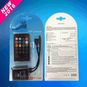 Control remoto MUSICAL 3 CANALES 72W 12V MUSIC 2.0