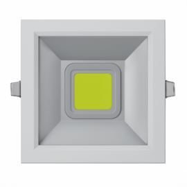 Empotrable fija 10w 3000k L1840-10 4" 680LM BLANCO COB