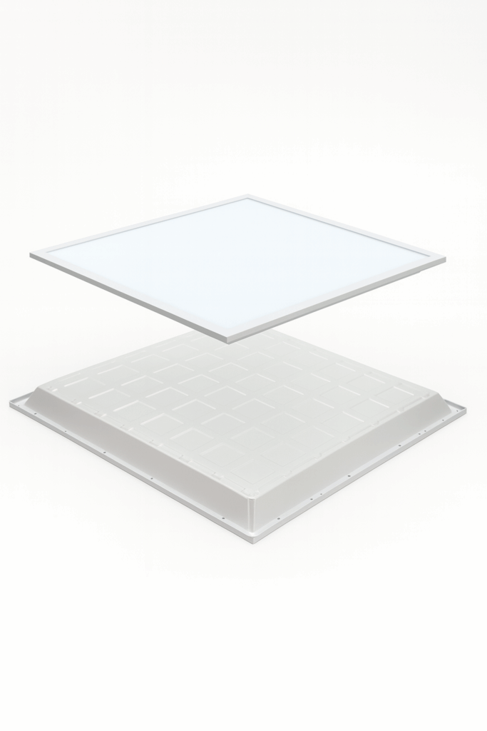 Panel 600X600 CCT 48w B29763 2×2 85-277V backlit 4800lm blanco Lx