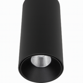 Foco superficie 9w 4100k LZ-GR303 negro 45° 100X75 mm 85-265V recesada