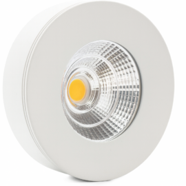 Lampara de superficie  LCS3120R-3 WH Ø LED 3W 3000K BLANCO Ø 70mm x 25mm 35° 100-240V ALUM.