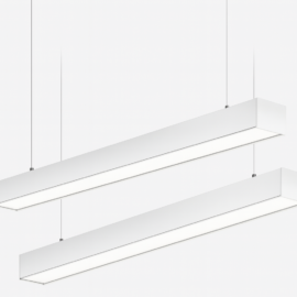 Lampara suspendida 24w 4100k LZ-BGD1200 lineal BLANCO 120° 85-265V 1200X95x40