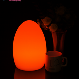 Lampara de mesa PC  T/ HUEVO PE RGB PBB-1522
