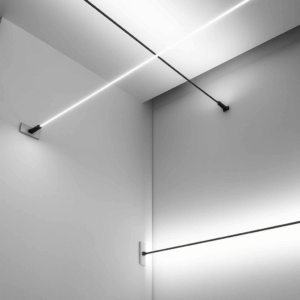 Perfil flexible blanco Sky LIGHT 5 mt con terminales 2 cnt ancho