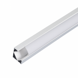 Perfil V BL-V011 19mm x 19mm X 3 MT ELECLUZ