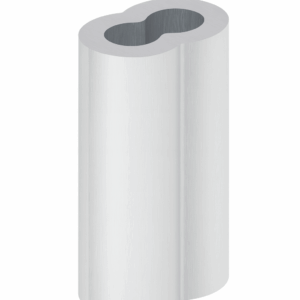 CLIP P/CABLE ALUMINIO 1/8¨ (3MM)