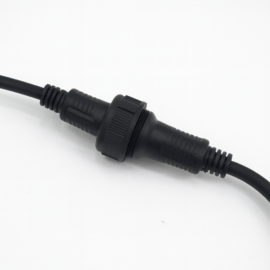 Conector Eléctrico Impermeable 3X1.5 MM2 Hembra Macho Azul IP-65 IEC53 RVV