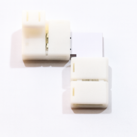 Conector Escuadra Cinta LED L 2 CONTACOTS 3528 IP20