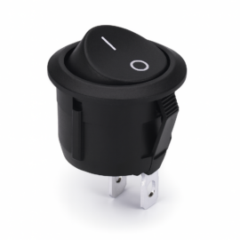 Mini Switch ON Off Round Rocker Switches SPST 20mm***