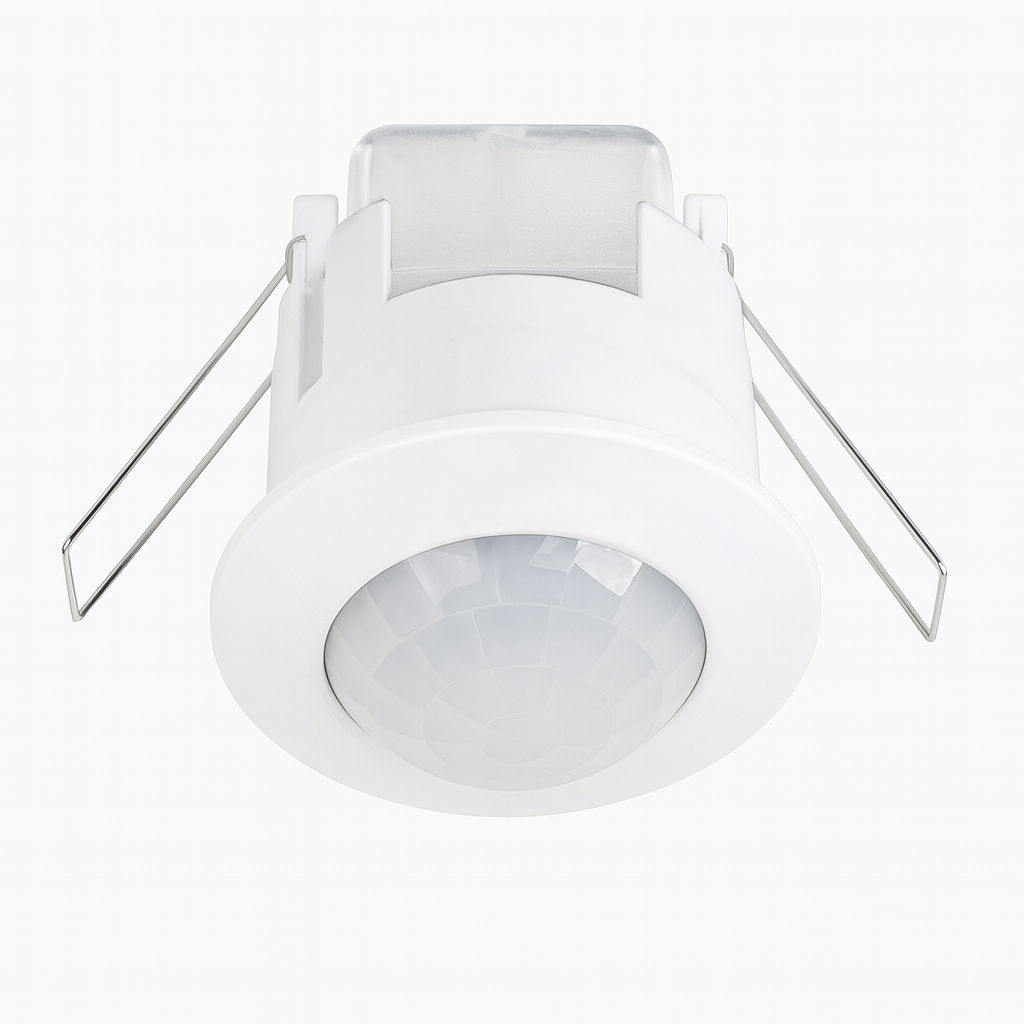 Sensor de movimiento ES-P17A empotrable 12 mt 180º tiempo/luminosidad AC110-230V 60HZ