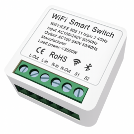 SWITCH SMART SB26 15A (INTERRUPTOR INALAMBRICO) 100-240V 2.4 Ghz