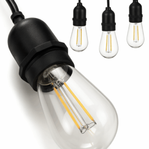 GUIRNALDA LED 10MTS 1W 2700K 100-130V IP-65 LX C/10 BOMBILLOS