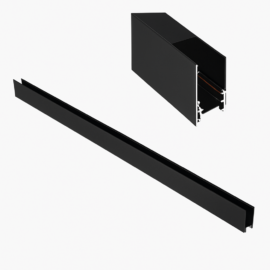 Riel MAG. SUPERFICIE K-20C MAGNETICO 2 MT X 27 X 53 K-20C NEGRO